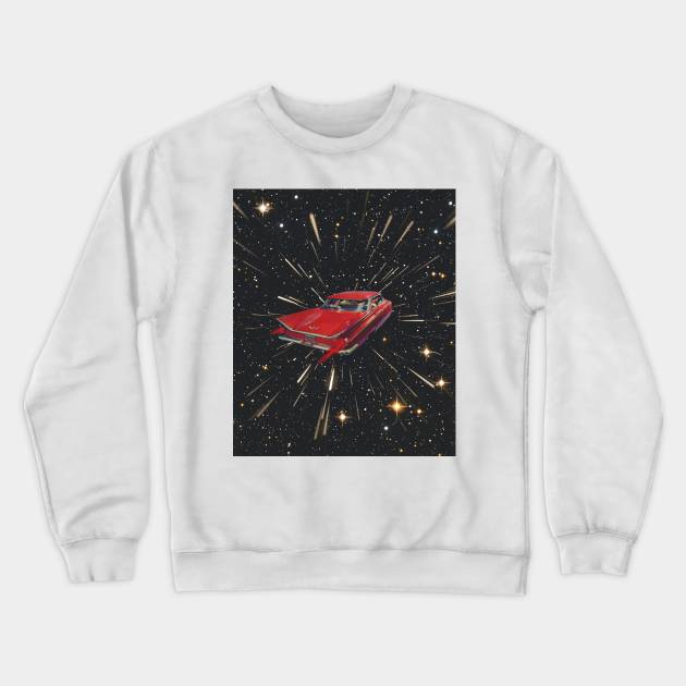 Hypertrip Crewneck Sweatshirt by CollageSoul